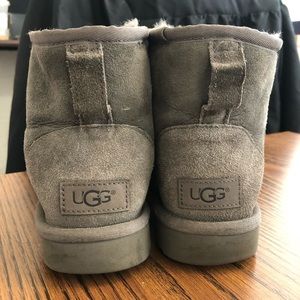 UGG Classic Mini Boots in Gray
